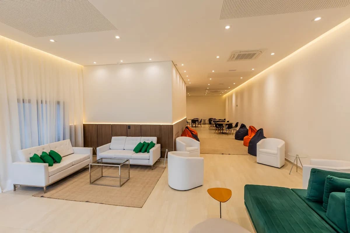Ambiente para confraternização corporativa na Casa Versatt